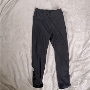 Black Yoga Capri Leggings